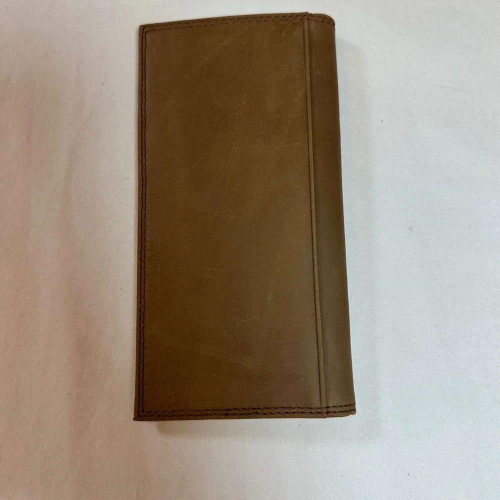 Justin Rodeo Wallet Genuine Leather RFID Blocking‎ Bifold Credit Card New In Box